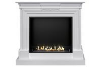 Биокамин в портале Firezo Chelsea Белый, стандарт