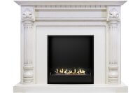 Биокамин в портале Firezo Edinburg Слоновая кость, стандарт