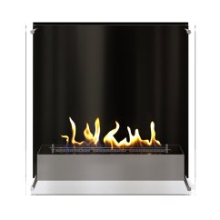 Настенный биокамин Firezo Taglio vetro 700, стандарт